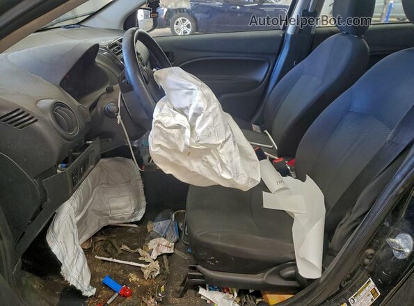 ML32F3FJ3HHF05655 2017 MITSUBISHI MIRAGE Black 