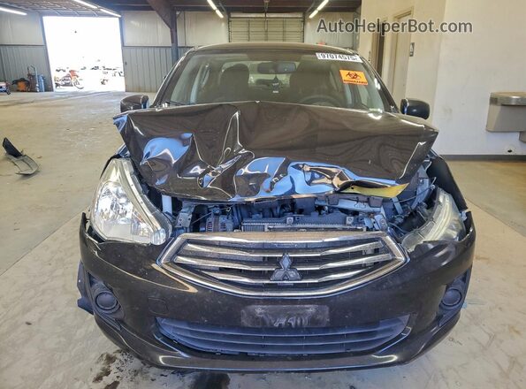 ML32F3FJ3HHF05655 2017 MITSUBISHI MIRAGE Black 