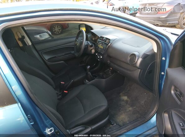 ML32F3FJ4HHF06314 2017 MITSUBISHI MIRAGE G4 Синий Вид салона спереди