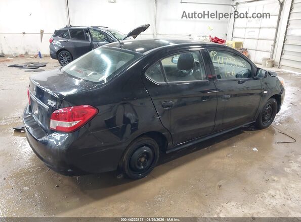 ML32F3FJ4KHF01069 2019 MITSUBISHI MIRAGE G4 Black Հետևի աջ