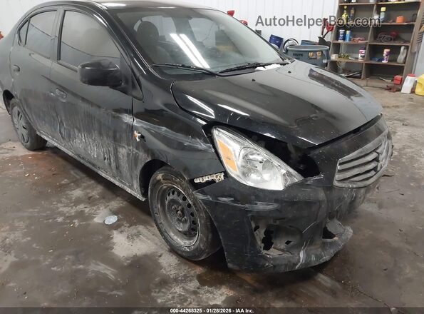 ML32F3FJ6KHF19010 2019 MITSUBISHI MIRAGE G4 Black Vista frontal