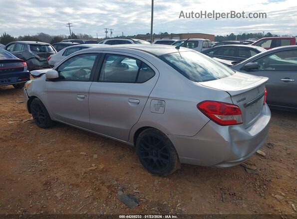 ML32F3FJ7HHF09126 2017 MITSUBISHI MIRAGE G4 Silver Tył lewy