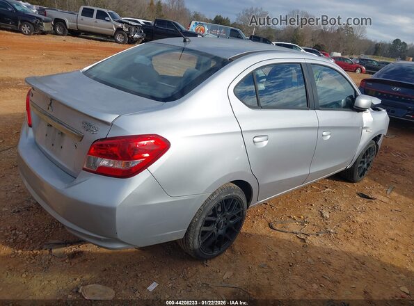 ML32F3FJ7HHF09126 2017 MITSUBISHI MIRAGE G4 Silver Tył prawy