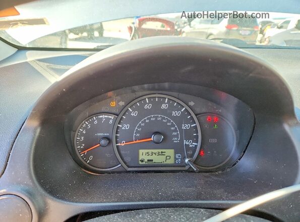 ML32F3FJ7LHF11273 2020 MITSUBISHI MIRAGE Серебряный Вид щитка приборов