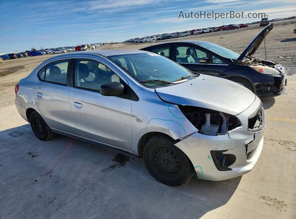 ML32F3FJ7LHF11273 2020 MITSUBISHI MIRAGE Серебряный Передняя правая четверть