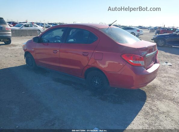ML32F3FJ8KHF12835 2019 MITSUBISHI MIRAGE G4 Red უკანა მარცხენა