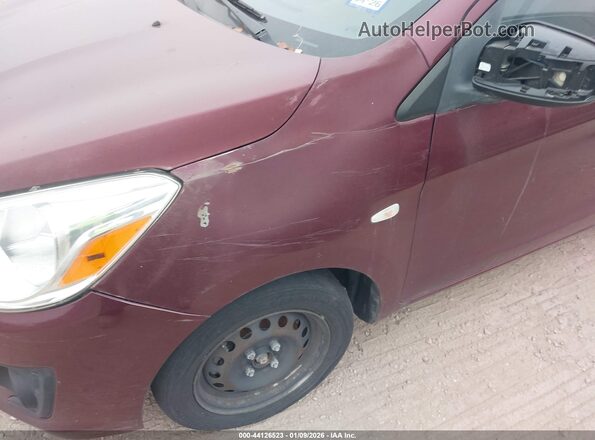 ML32F3FJ9HHF11928 2017 MITSUBISHI MIRAGE G4 Maroon 