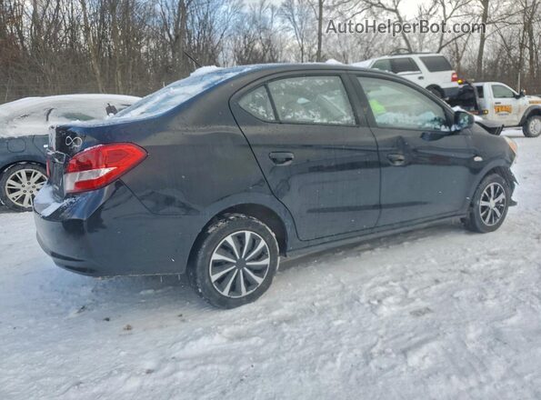 ML32F3FJ9LHF00629 2020 MITSUBISHI MIRAGE Черный Задняя правая четверть