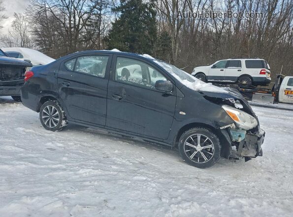ML32F3FJ9LHF00629 2020 MITSUBISHI MIRAGE Черный Передняя правая четверть