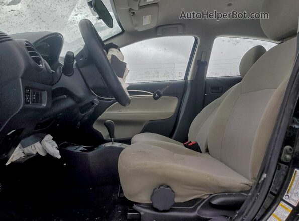 ML32F3FJ9LHF00629 2020 MITSUBISHI MIRAGE Черный Вид салона спереди
