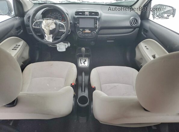 ML32F3FJ9LHF00629 2020 MITSUBISHI MIRAGE Черный Вид панели приборов