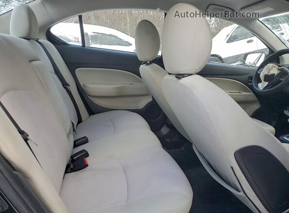 ML32F3FJ9LHF00629 2020 MITSUBISHI MIRAGE Черный Вид задних сидений