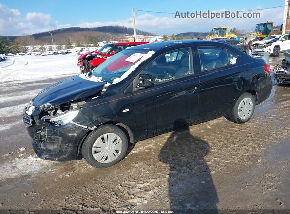 ML32F3FJXJHF09594 2018 MITSUBISHI MIRAGE G4 Black 