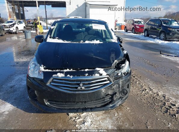 ML32F3FJXJHF09594 2018 MITSUBISHI MIRAGE G4 Black 