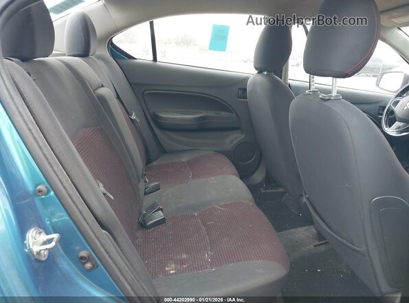 ML32F4FJ5LHF13500 2020 MITSUBISHI MIRAGE G4 Blue VIN კოდის სტიკერის ხედი