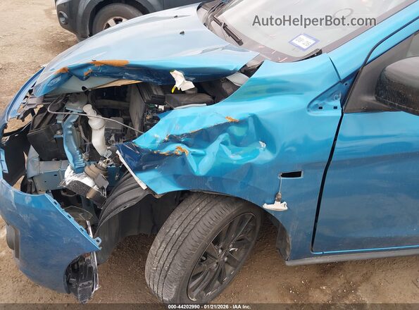 ML32F4FJ5LHF13500 2020 MITSUBISHI MIRAGE G4 Blue წინა ხედი