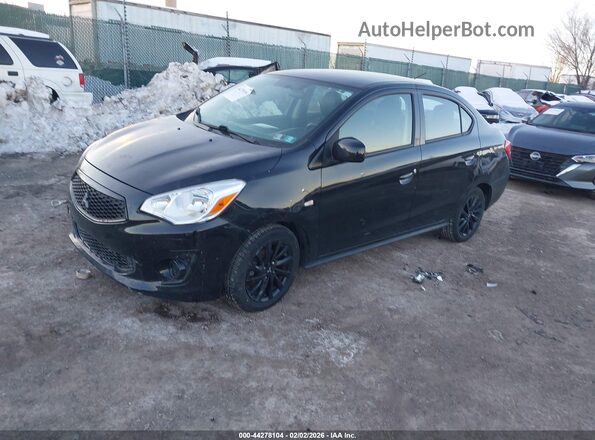 ML32F4FJ7LHF01624 2020 MITSUBISHI MIRAGE G4 Черный Передняя левая четверть