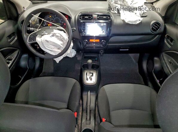 ML32FUFJ0MHF01501 2021 MITSUBISHI MIRAGE Purple Вид панелі приладів