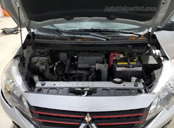 ML32FUFJ0PHF03267 2023 MITSUBISHI MIRAGE Silver Вид задньої частини салону