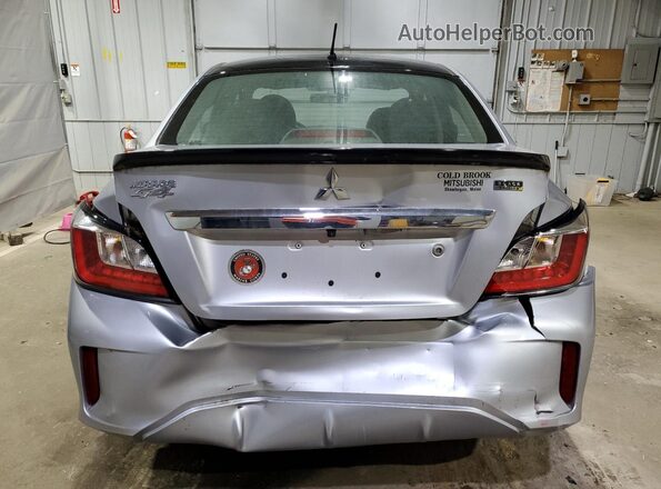 ML32FUFJ0PHF03267 2023 MITSUBISHI MIRAGE Silver Вид ззаду