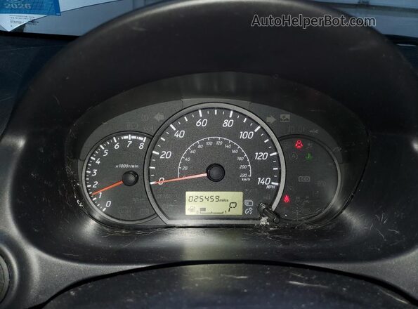 ML32FUFJ0PHF03267 2023 MITSUBISHI MIRAGE Silver Вид щитка приладів