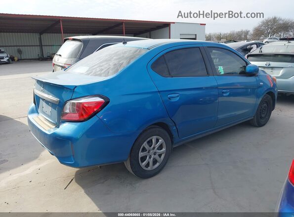 ML32FUFJ0PHF04273 2023 MITSUBISHI MIRAGE G4 Blue Задня права чверть