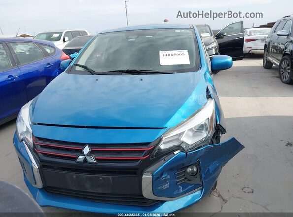 ML32FUFJ0PHF04273 2023 MITSUBISHI MIRAGE G4 Blue Вид щитка приладів