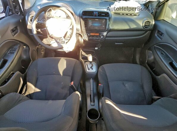 ML32FUFJ1NHF09088 2022 MITSUBISHI MIRAGE Gray Առջևի վահանակի տեսք