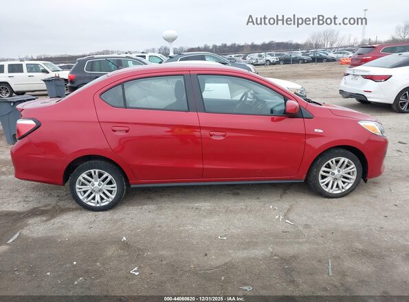 ML32FUFJ2PHF01505 2023 MITSUBISHI MIRAGE G4 Red Vista interior trasera