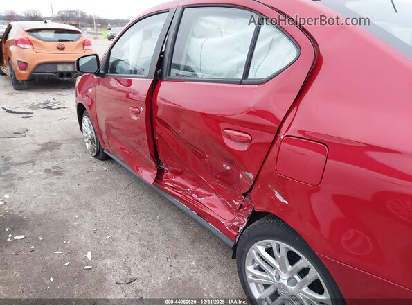 ML32FUFJ2PHF01505 2023 MITSUBISHI MIRAGE G4 Red Vista frontal