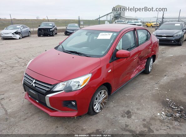 ML32FUFJ2PHF01505 2023 MITSUBISHI MIRAGE G4 Red Vista tres cuartos delantera izquierda