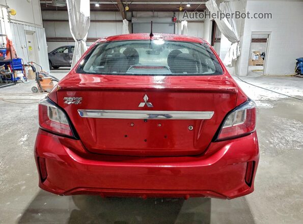 ML32FUFJ2PHF01813 2023 MITSUBISHI MIRAGE Red უკანა ხედი