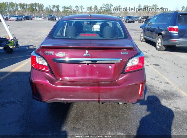 ML32FUFJ3MHF01637 2021 MITSUBISHI MIRAGE G4 Burgundy 
