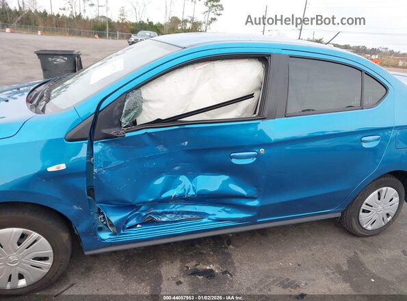 ML32FUFJ3RHF06814 2024 MITSUBISHI MIRAGE G4 Blue Vista frontal