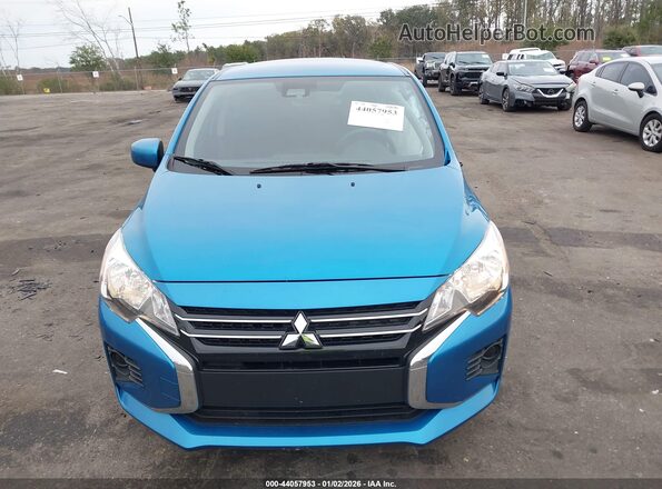 ML32FUFJ3RHF06814 2024 MITSUBISHI MIRAGE G4 Blue Vista del cuadro de instrumentos