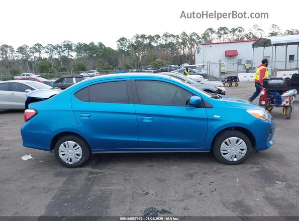 ML32FUFJ3RHF06814 2024 MITSUBISHI MIRAGE G4 Blue Vista interior trasera
