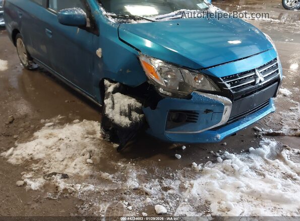 ML32FUFJ5PHF01370 2023 MITSUBISHI MIRAGE G4 Blue Front view