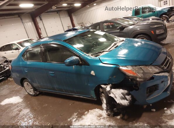 ML32FUFJ5PHF01370 2023 MITSUBISHI MIRAGE G4 Blue Rear interior view