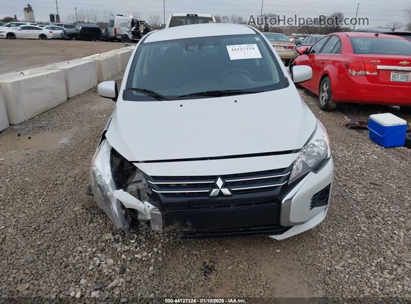 ML32FUFJ5PHF04978 2023 MITSUBISHI MIRAGE G4 White Vista del cuadro de instrumentos