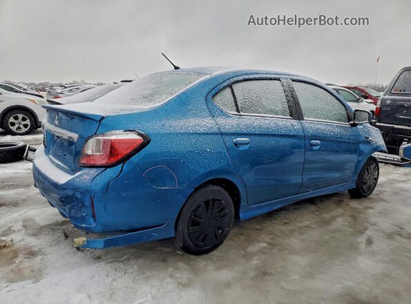 ML32FUFJ7NHF09080 2022 MITSUBISHI MIRAGE Blue უკანა მარჯვენა