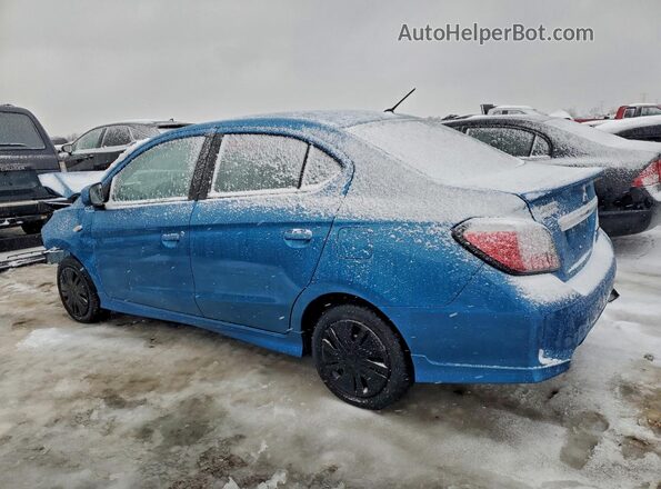 ML32FUFJ7NHF09080 2022 MITSUBISHI MIRAGE Blue უკანა მარცხენა