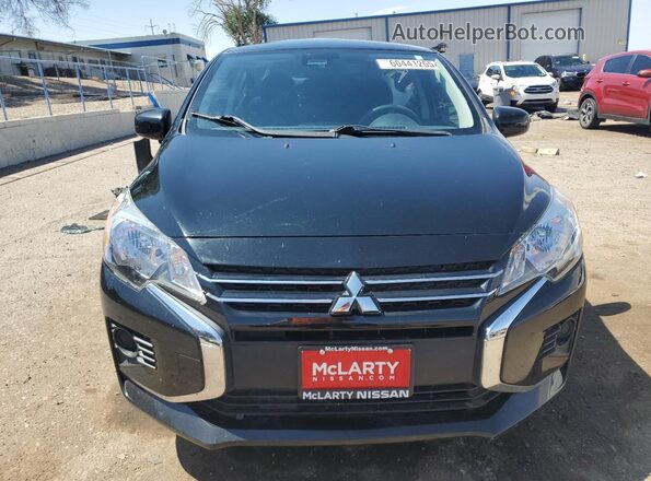 ML32FUFJ8PHF01637 2023 MITSUBISHI MIRAGE Black Դիմացի տեսք