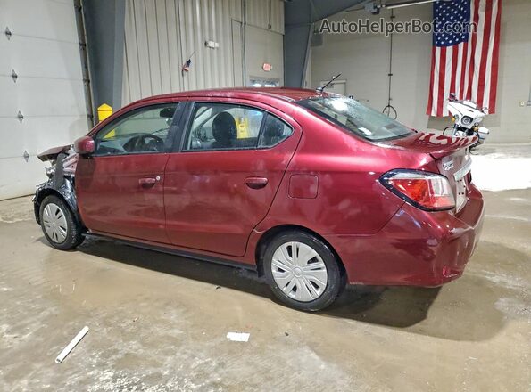 ML32FUFJ8PHF04604 2023 MITSUBISHI MIRAGE Burgundy უკანა მარცხენა