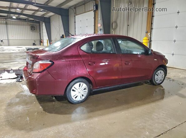 ML32FUFJ8PHF04604 2023 MITSUBISHI MIRAGE Burgundy უკანა მარჯვენა