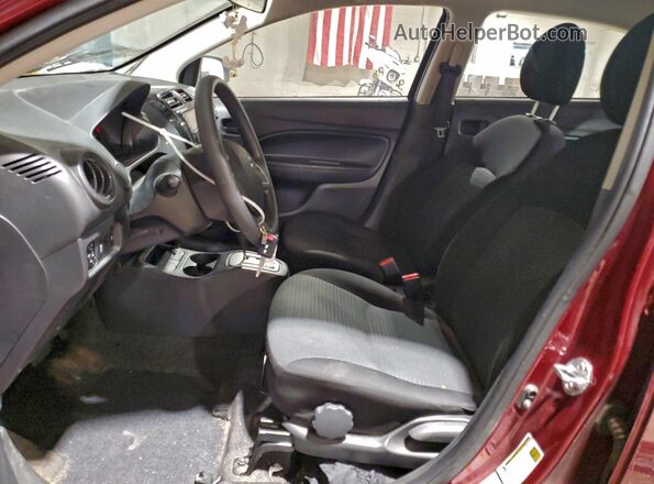 ML32FUFJ8PHF04604 2023 MITSUBISHI MIRAGE Burgundy წინა სალონის ხედი