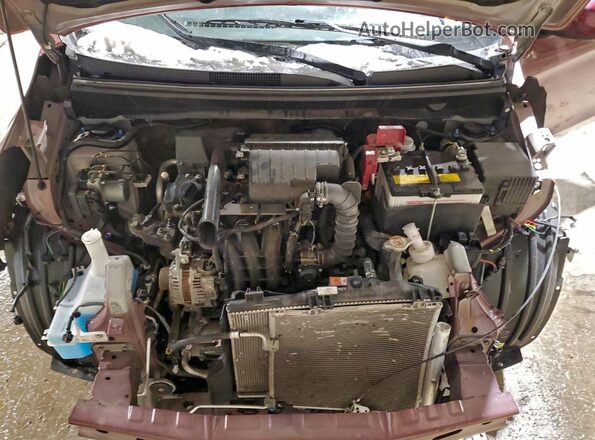 ML32FUFJ8PHF04604 2023 MITSUBISHI MIRAGE Burgundy უკანა სალონის ხედი