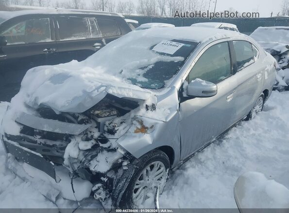 ML32FVFJ3NHF01080 2022 MITSUBISHI MIRAGE G4 Silver Передня ліва чверть