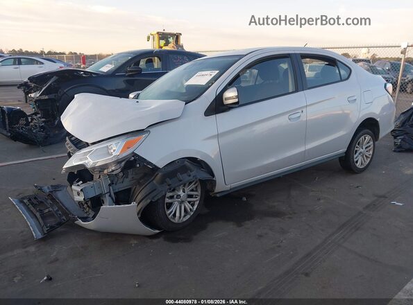 ML32FVFJ3PHF06301 2023 MITSUBISHI MIRAGE G4 White Vista tres cuartos delantera izquierda