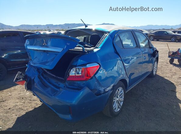 ML32FVFJ4RHF01465 2024 MITSUBISHI MIRAGE G4 Light Blue Rear right