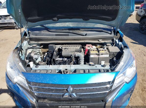 ML32FVFJ4RHF01465 2024 MITSUBISHI MIRAGE G4 Light Blue Rear view
